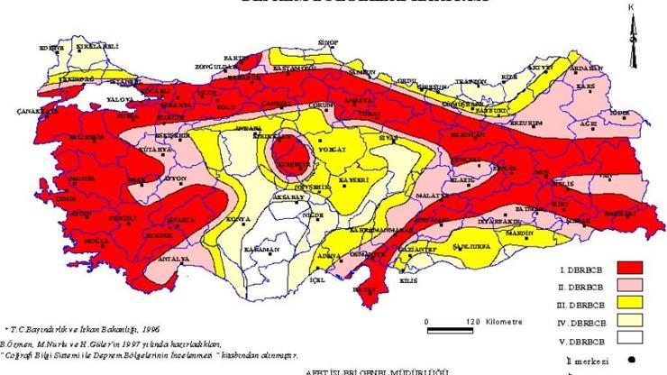 Türkiye Fay Hattı Haritası 2024 MTA diri fay hatları hangi illerden geçiyor AFAD Türkiye Deprem Tehlike Haritası sorgulama