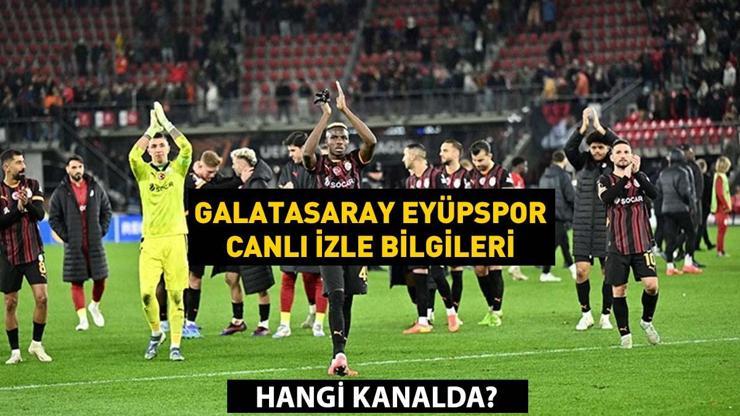 Galatasaray Eyüpspor canlı izle Eyüpspor Galatasaray maçı izle Bein Sports 1 Frekans, Canlı Yayın (Şifresiz mi & Kesintisiz HD)