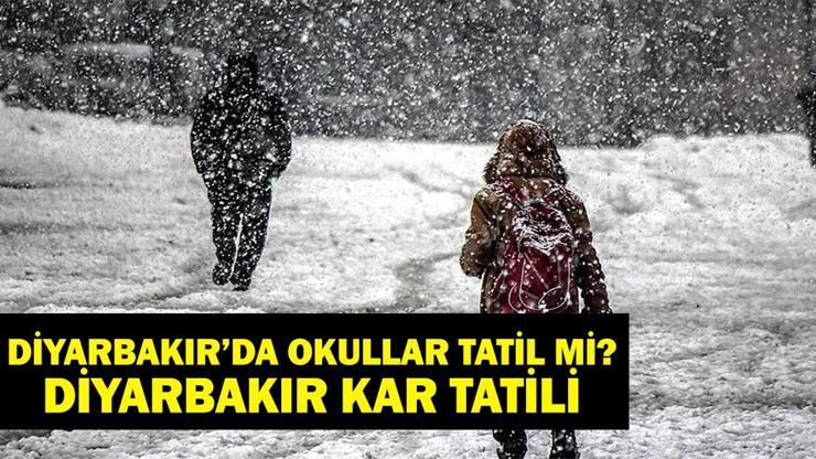 Diyarbakırda okullar tatil mi 12 Şubat okullar tatil mi 2025 Diyarbakır Diyarbakır Valiliği son dakika açıklaması