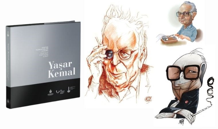 Ölümünün 10. yılında Yaşar Kemal Portre Karikatürleri albümü