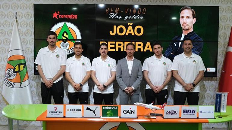 Alanyasporda Joao Pereira dönemi resmen başladı