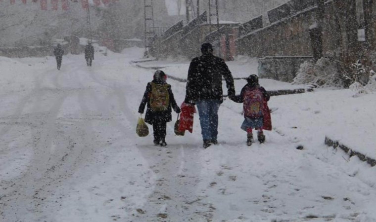 Elazığ’da eğitime 'kar' engeli