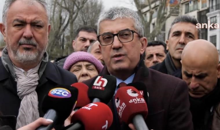 CHP Grup Başkanvekili Gökhan Günaydın, açıklama yapıyor
