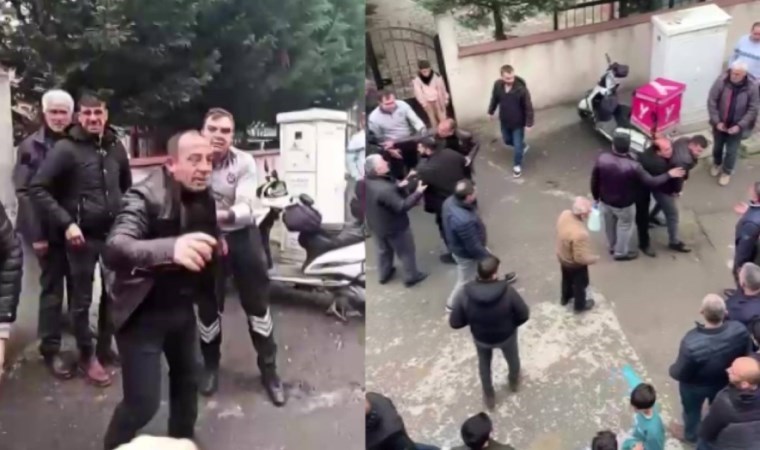 İstanbul'da 'ara gaz' kavgası: Motokurye ile cemaat birbirine girdi'