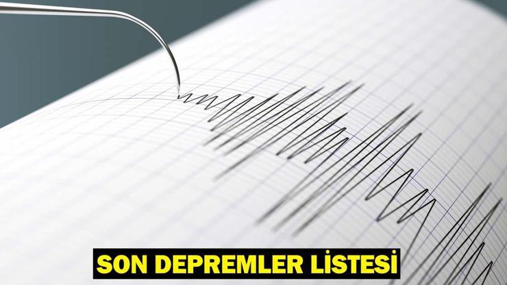 İSTANBUL DEPREM DEPREM Mİ OLDU, KAÇ ŞİDDETİNDE 3 Mayıs AFAD, Kandilli Rasathanesi Son Depremler