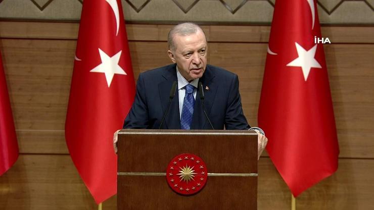 SON DAKİKA... Cumhurbaşkanı Erdoğandan açıklamalar