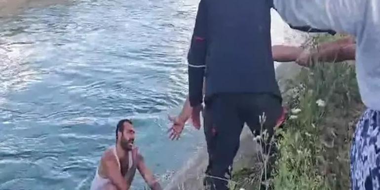 Yer: Adana... Sulama kanalına uçtu yardımları reddetti