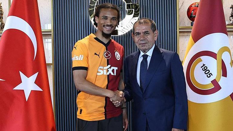 Galatasaray Başkanı Dursun Özbek ve Abdullah Kavukcudan Hakan Çalhanoğlu, Osimhen, Sane transferi açıklaması