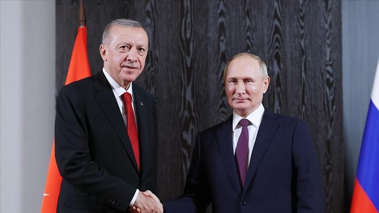 Rusya Devlet Başkanı Putinden Cumhurbaşkanı Erdoğana teşekkür: Minnettarım