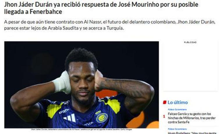 Fenerbahçe’nin istediği Jhon Duran için transfer gerçeğini açıkladı ‘Beşiktaş ve Galatasaray’a da önerildi’