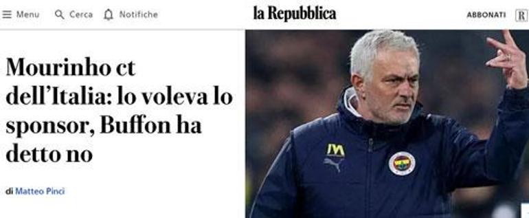 Mourinho direkten dönmüş İtalyan medyası gerçeği duyurdu