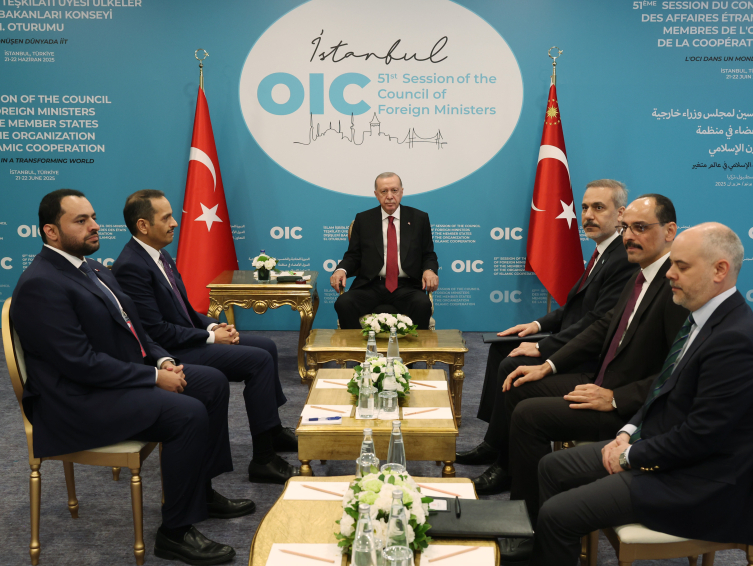 Cumhurbaşkanı Erdoğan'dan İstanbul'da yoğun diplomasi trafiği
