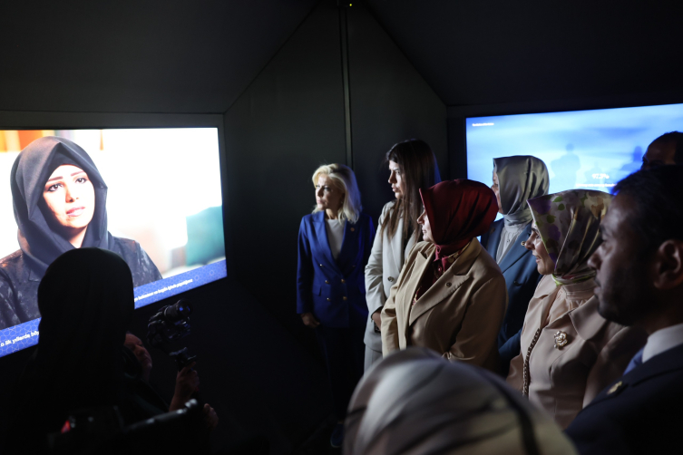 Emine Erdoğan: Kadınlar, adil ve barışçıl dünyanın yegane anahtarıdır