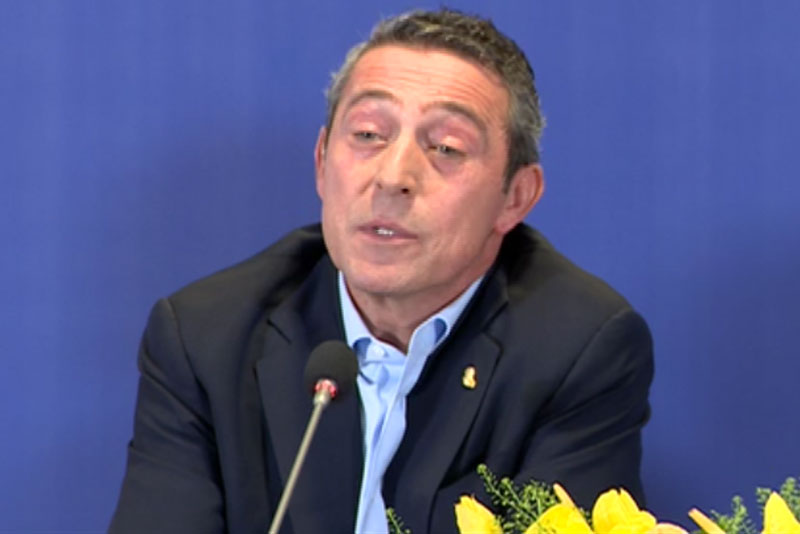 Fenerbahçe Başkanı Ali Koç (FB TV)
