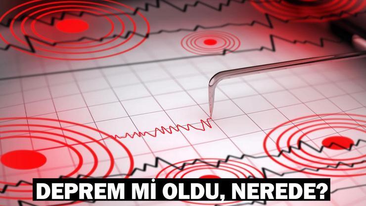 Deprem mi oldu 29 Ekimde meydana gelen depremler (AFAD ve Kandilli Rasathanesi)