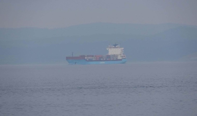 Çanakkale Boğazı sis nedeniyle gemi trafiğine kapatıldı!