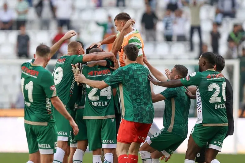 Konyaspor ile Eyüpspor arasında Süper Lig'de oynanan maçı ev sahibi takım 2-1 kazanmıştı (AA)