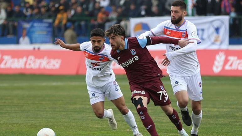 Gol düellosunda kazanan çıkmadı Trabzonspor ve İskenderunspor yenişemedi