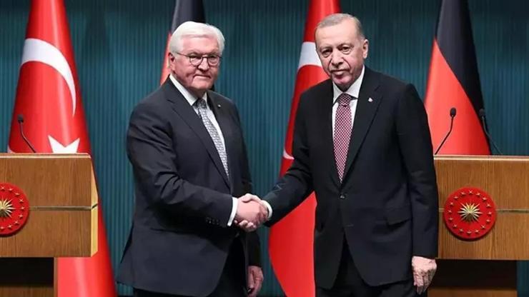 SON DAKİKA | Almanya Cumhurbaşkanı Türkiyede Erdoğan-Steinmeier görüşmesi başladı