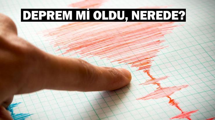 DEPREM Mİ OLDU AFAD, Kandilli Rasathanesi Son Depremler – 23 Şubat 2025 Ege Denizi Depremleri