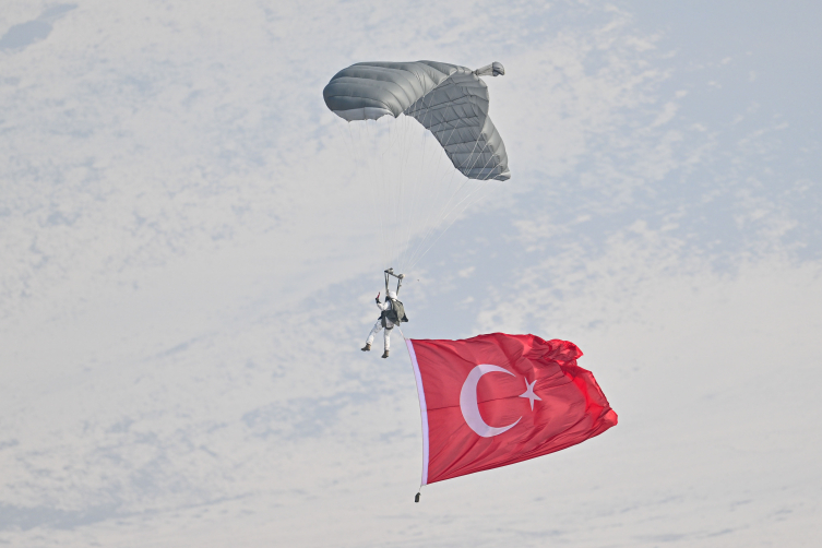 Kış tatbikatında hedefler tam isabetle vuruldu