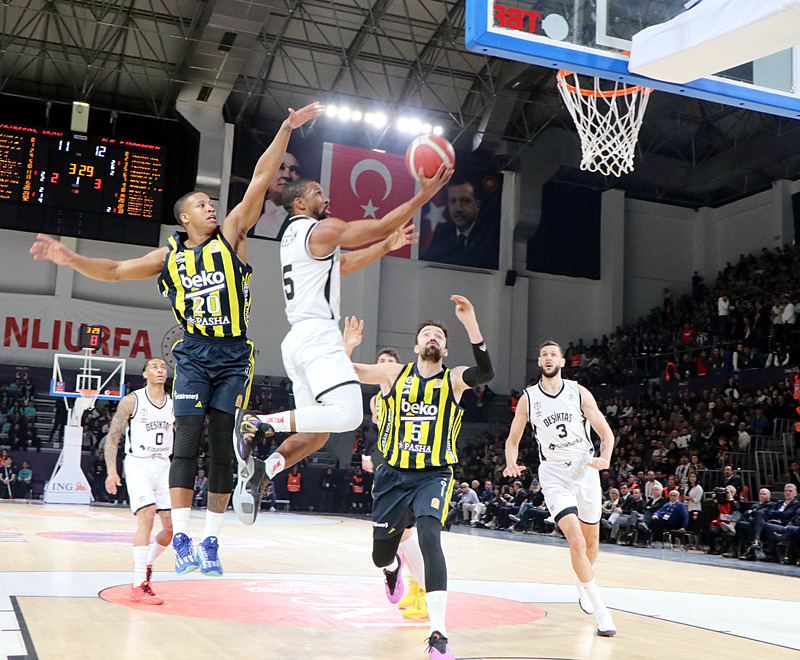 Fenerbahçe Beko ile Beşiktaş Fibabanka finalde karşı karşıya geldi (AA)